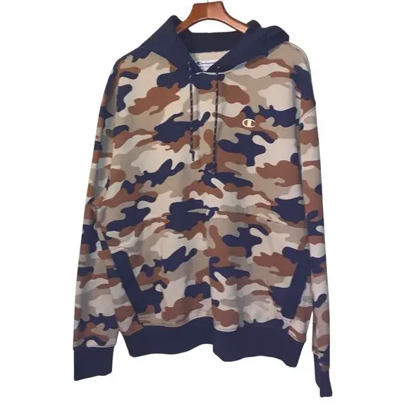 Champion camo hoodie size XL - Picture 7 of 10